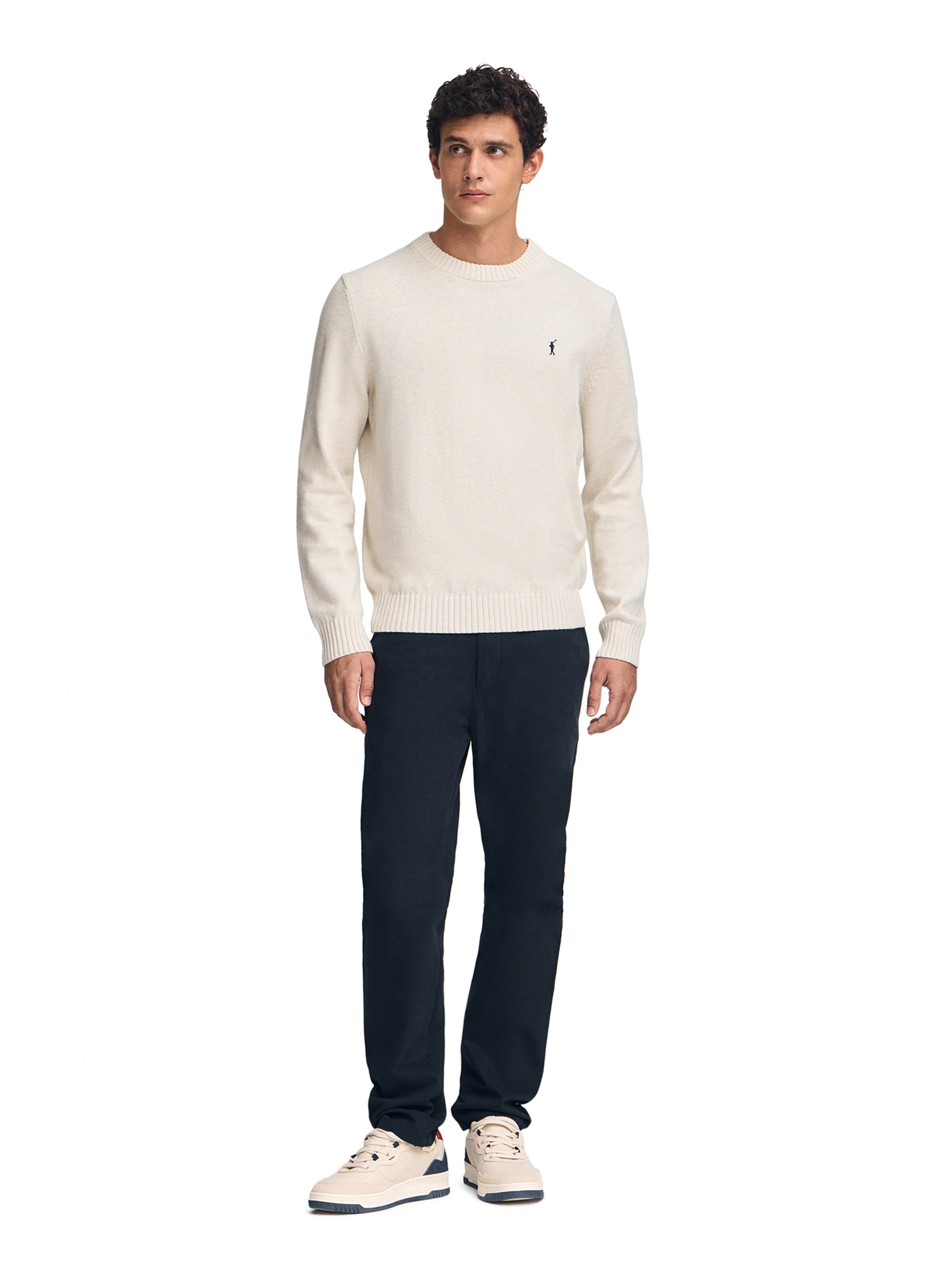 Polo Club Pullover in Weiß