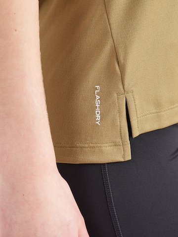 THE NORTH FACETehnička sportska majica 'FLEX' - smeđa boja