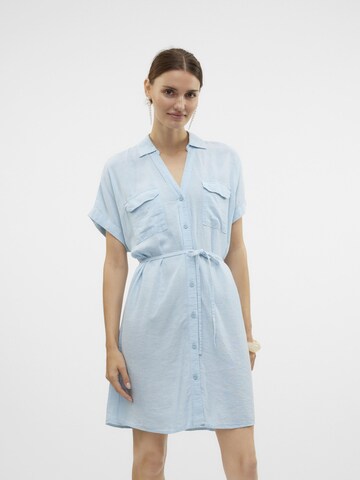 VERO MODA Blousejurk 'VMLinn' in Blauw