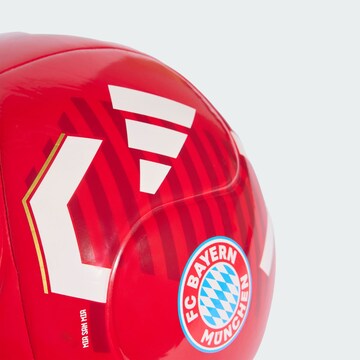 Balle 'FC Bayern München Heimspiel Club' ADIDAS PERFORMANCE en rouge