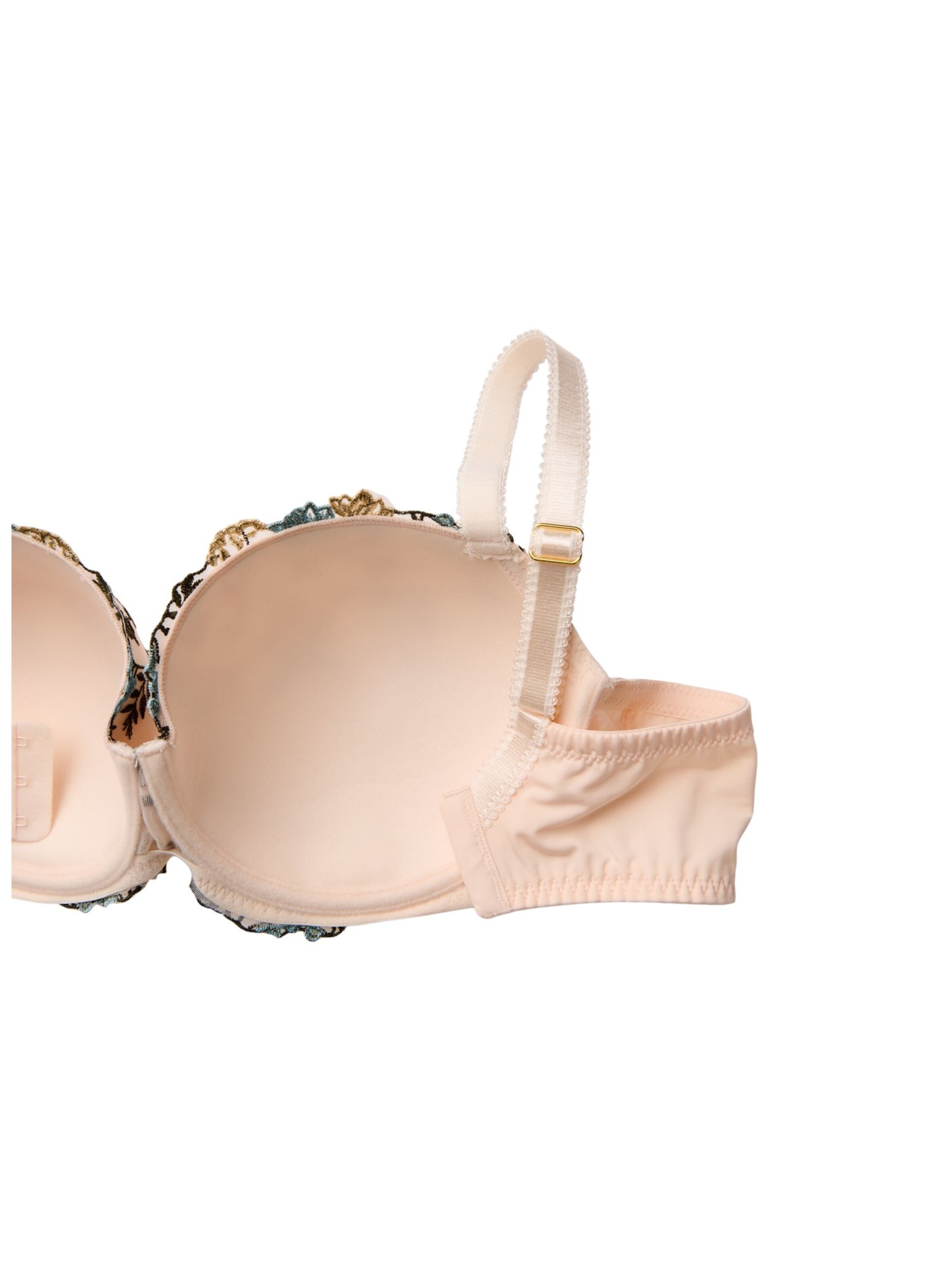 Devoted by Zizzi T-shirt BH 'Lykke' in Beige