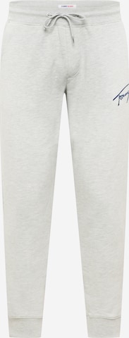 Tommy Jeans Broek in Grijs: voorkant