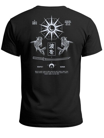 Neverless Shirt 'Spiritual Awareness' in Black