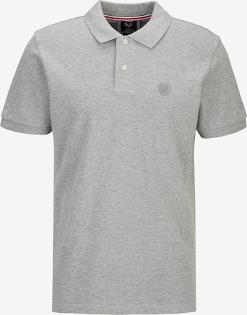 19V69 ITALIA Poloshirt 'Emilio' in Grau: Vorderseite