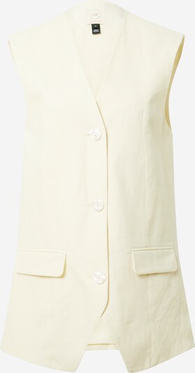 River Island Suit vest in Pastel yellow, Item view
