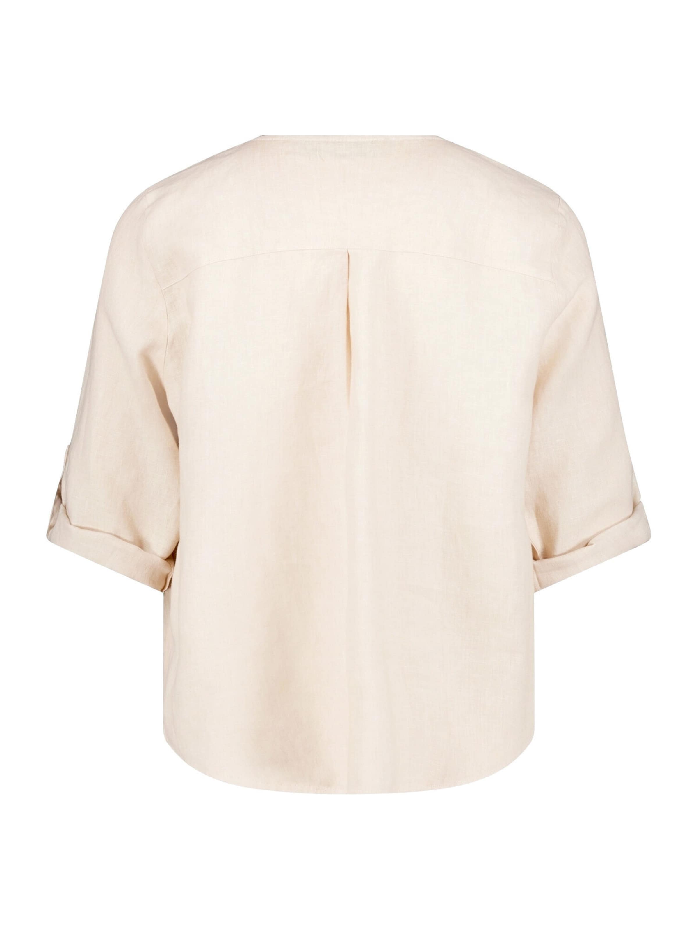 Cartoon Bluse in Beige