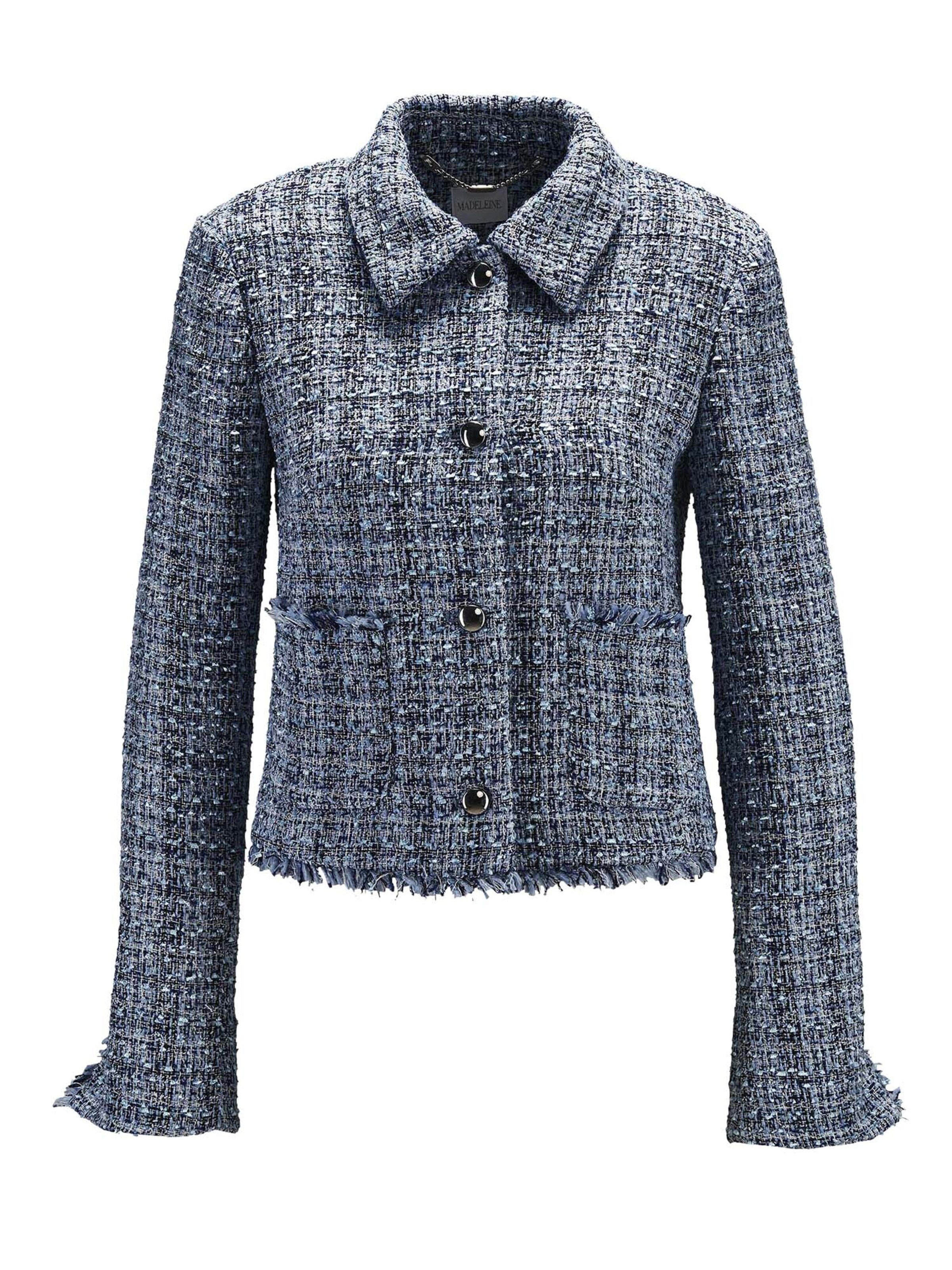 MADELEINE Blazer in Blau: Vorderseite