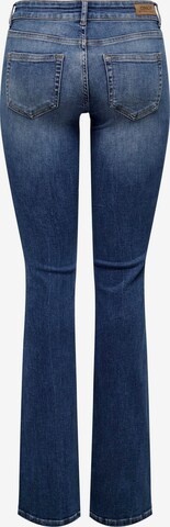 ONLY Flared Jeans 'Blush' in Blau