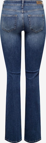 ONLY Flared Jeans 'Blush' in Blau