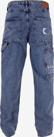 Karl Kani Flared Jeans ' KMI-PL063-091-11 KK Retro Baggy Workwear Denim ' in Blue