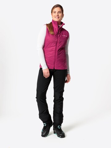 VAUDE Sports Vest 'Sesvenna IV' in Pink