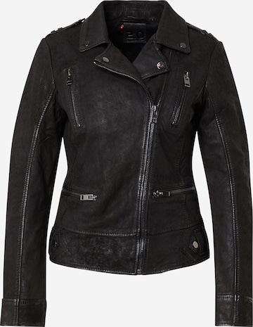 Mauritius Välikausitakki '2Wtashi' värissä musta: etupuoli