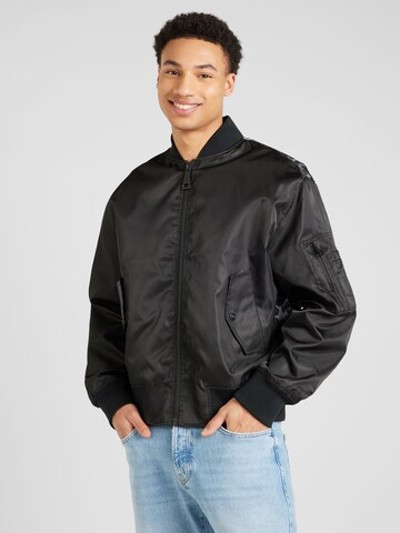 Versace Jeans Couture Between-Season Jacket in Black: front