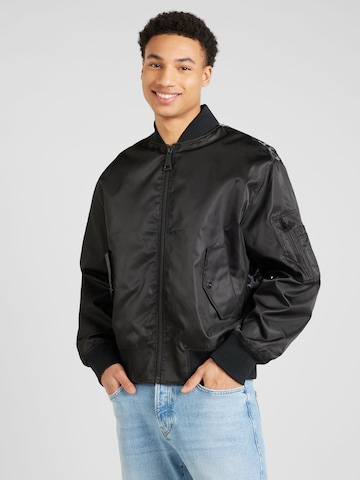 Versace Jeans Couture Between-season jacket in Black: front