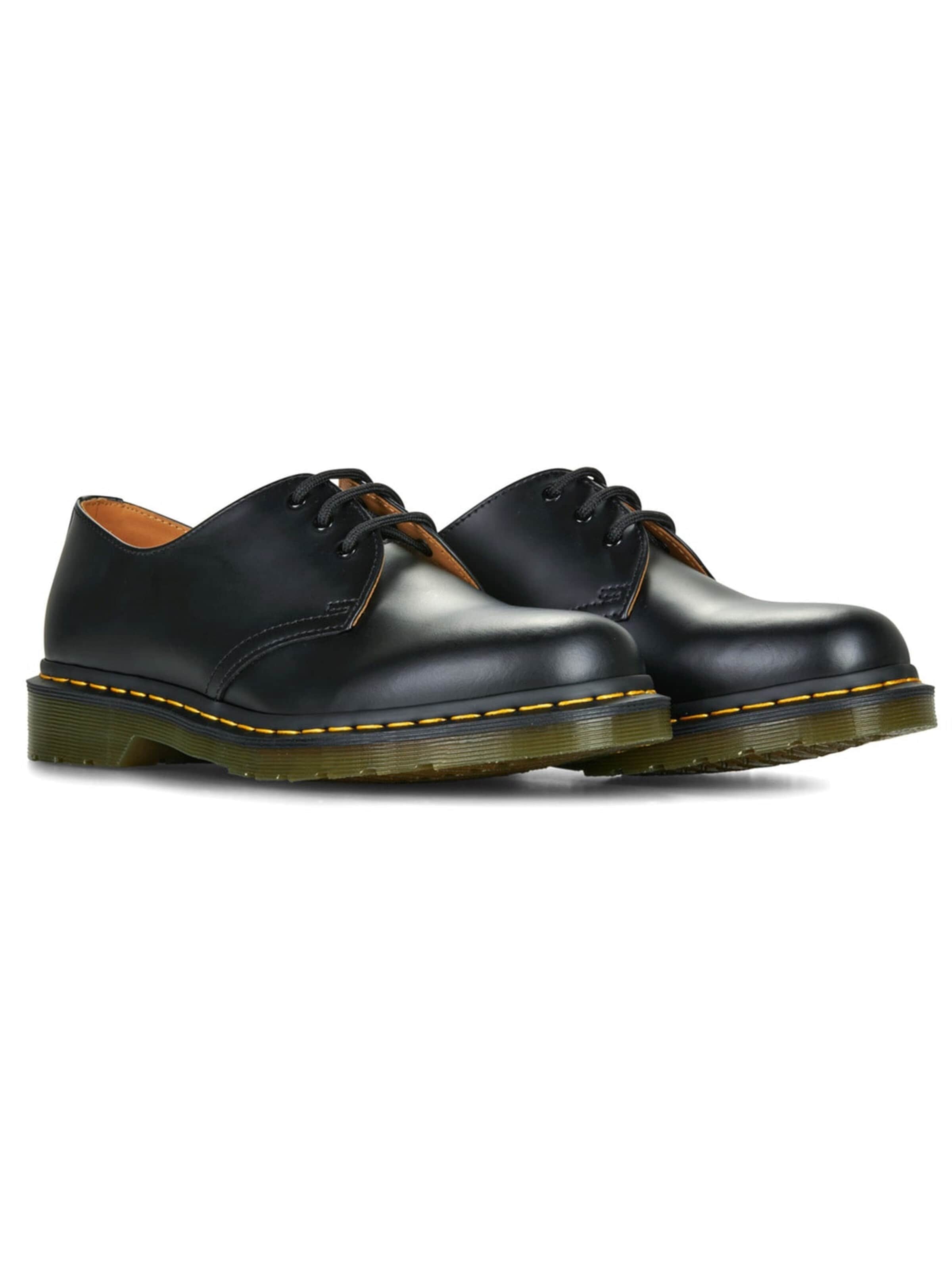 Dr. Martens Snøresko '1461 SMOOTH' i sort