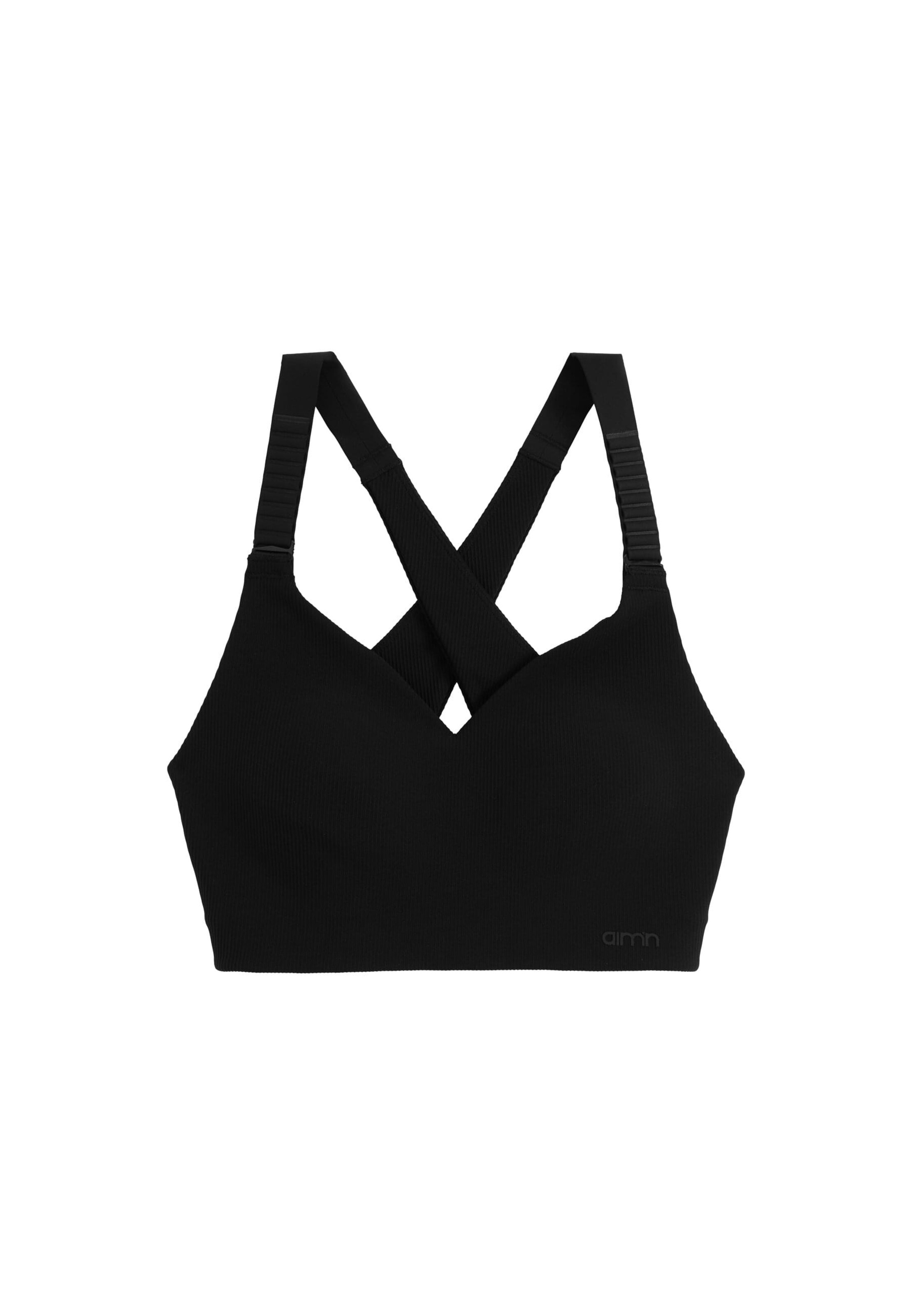 Aim'n Podprsenka – černá: přední strana