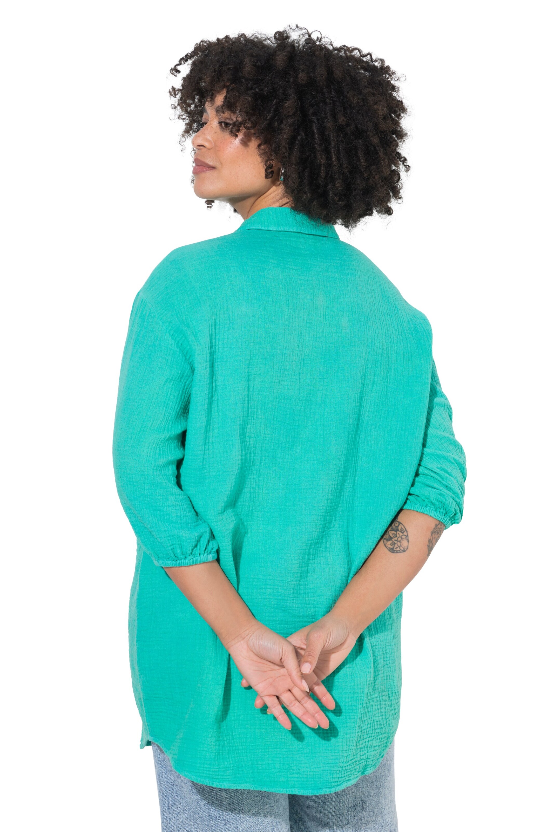 Angel of Style Blouse in Green