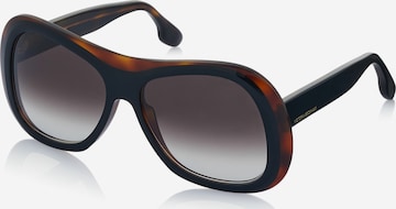 Victoria Beckham Sonnenbrille in Braun: Vorderseite
