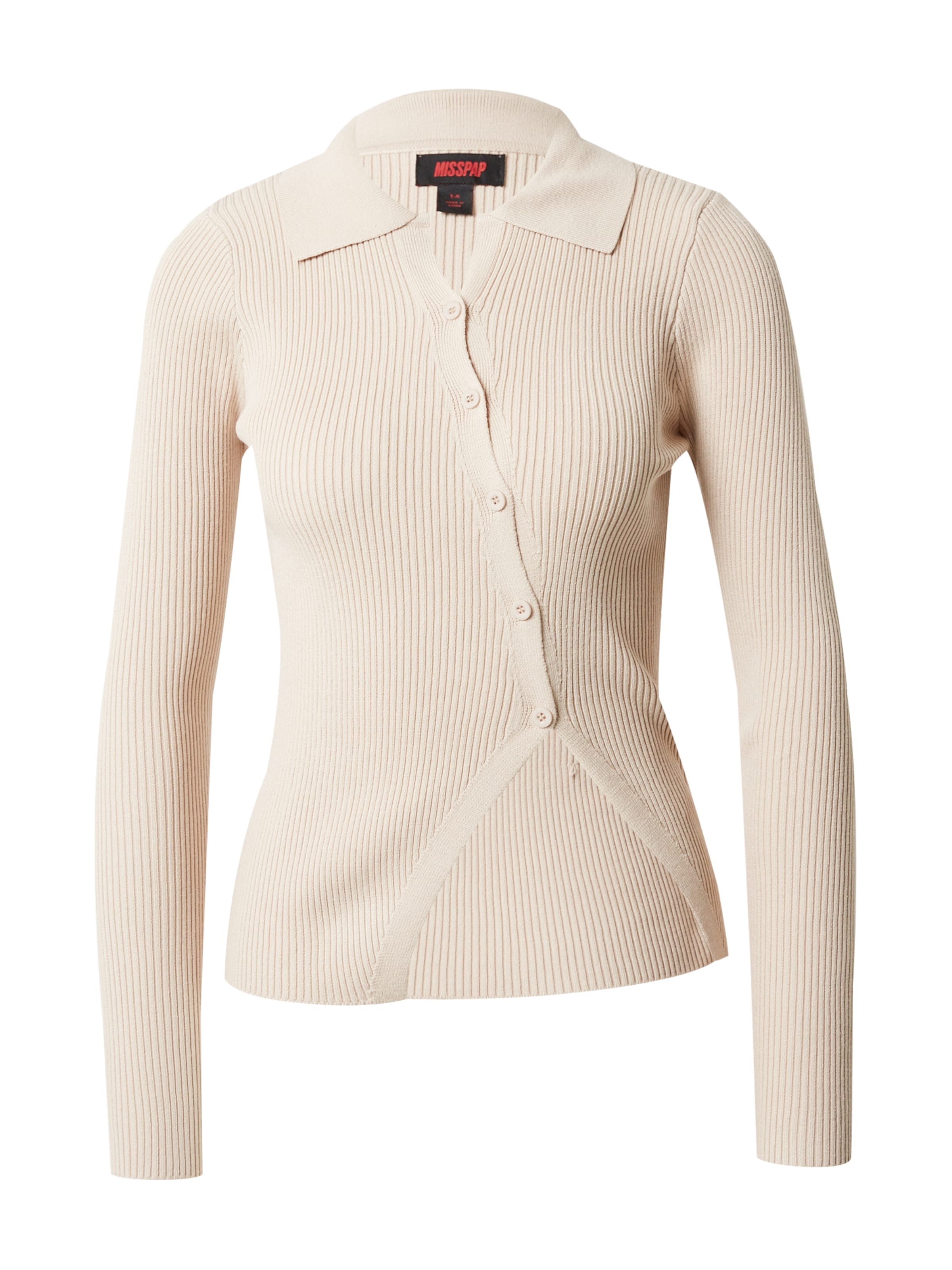 Misspap Kardigán - Béžová: predná strana
