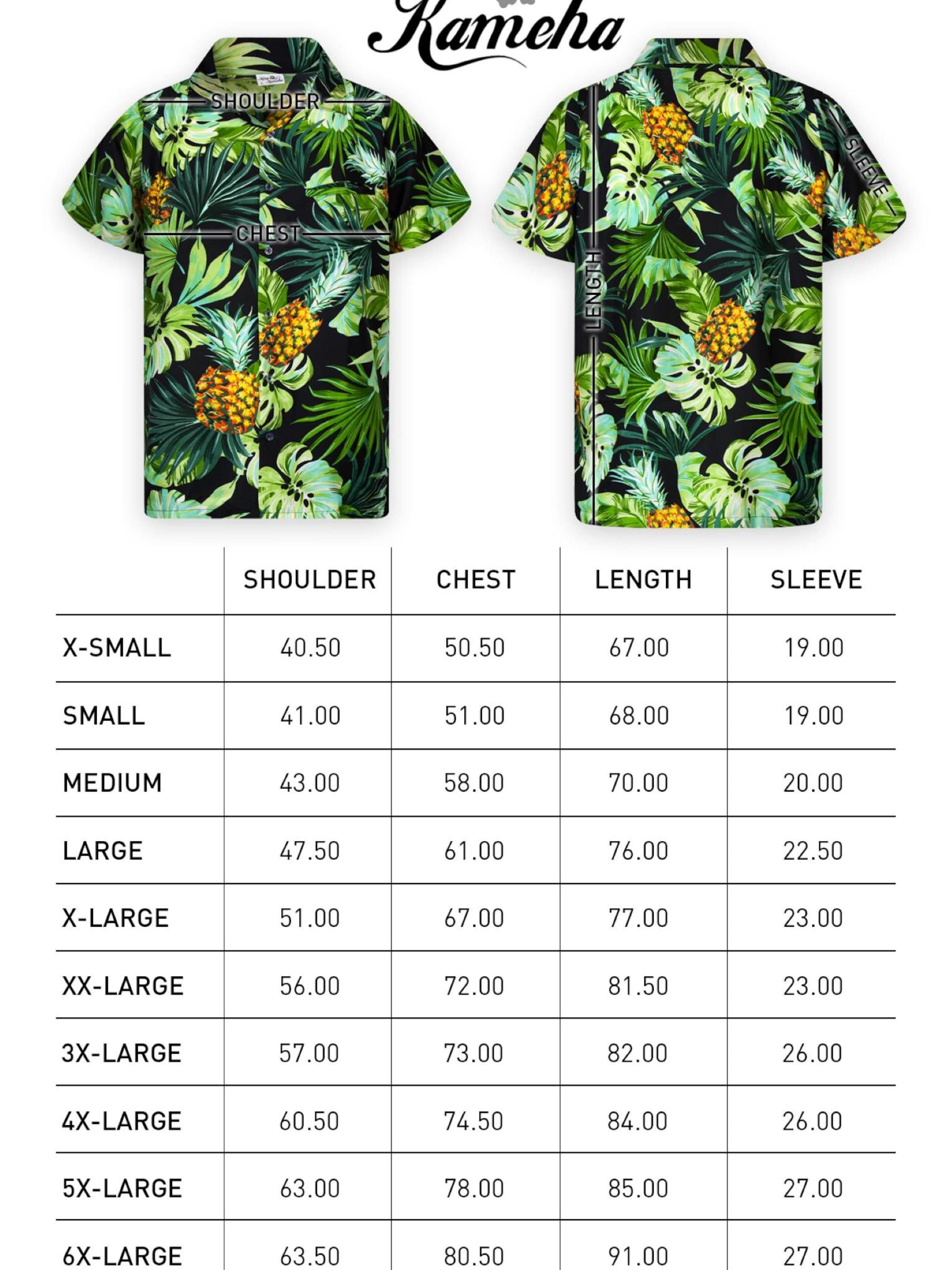 Maglietta 'Pineapple Leaves' di King Kameha in nero