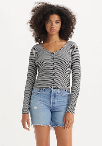LEVI'S ® Knit Cardigan in Black: front