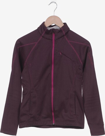 SALOMON Sweatshirt & Zip-Up Hoodie in M in Red: front