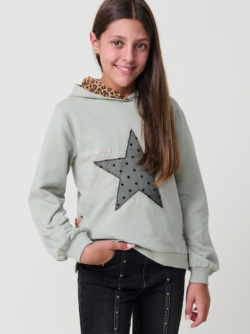 KOROSHI Mikina – béžová: přední strana