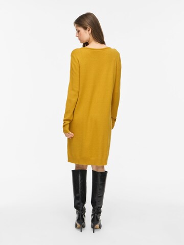 Robes en maille 'VIRil' VILA en jaune