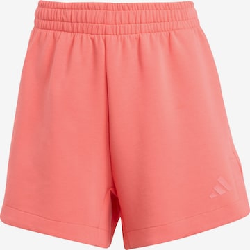 ADIDAS SPORTSWEAR - Loosefit Pantalón 'All Szn' en rojo: frente