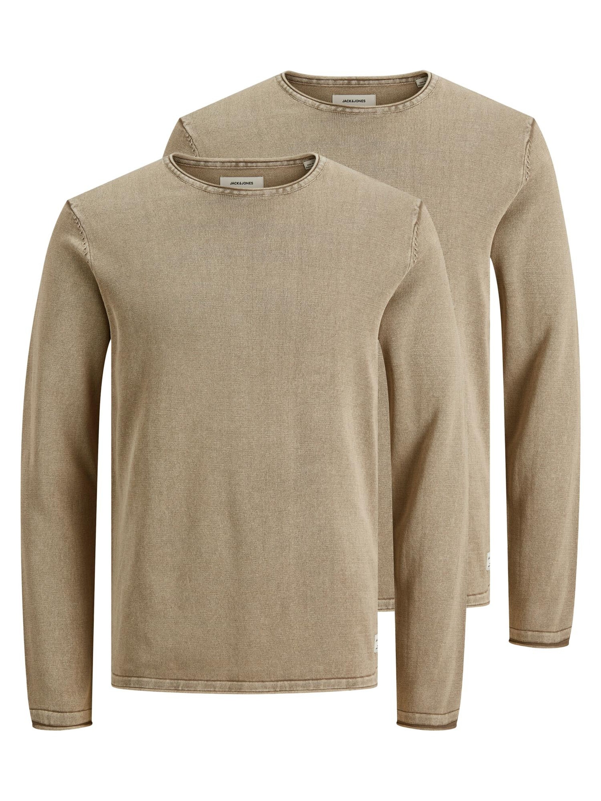 JACK & JONES Sweater 'Leo' in Light brown, Item view