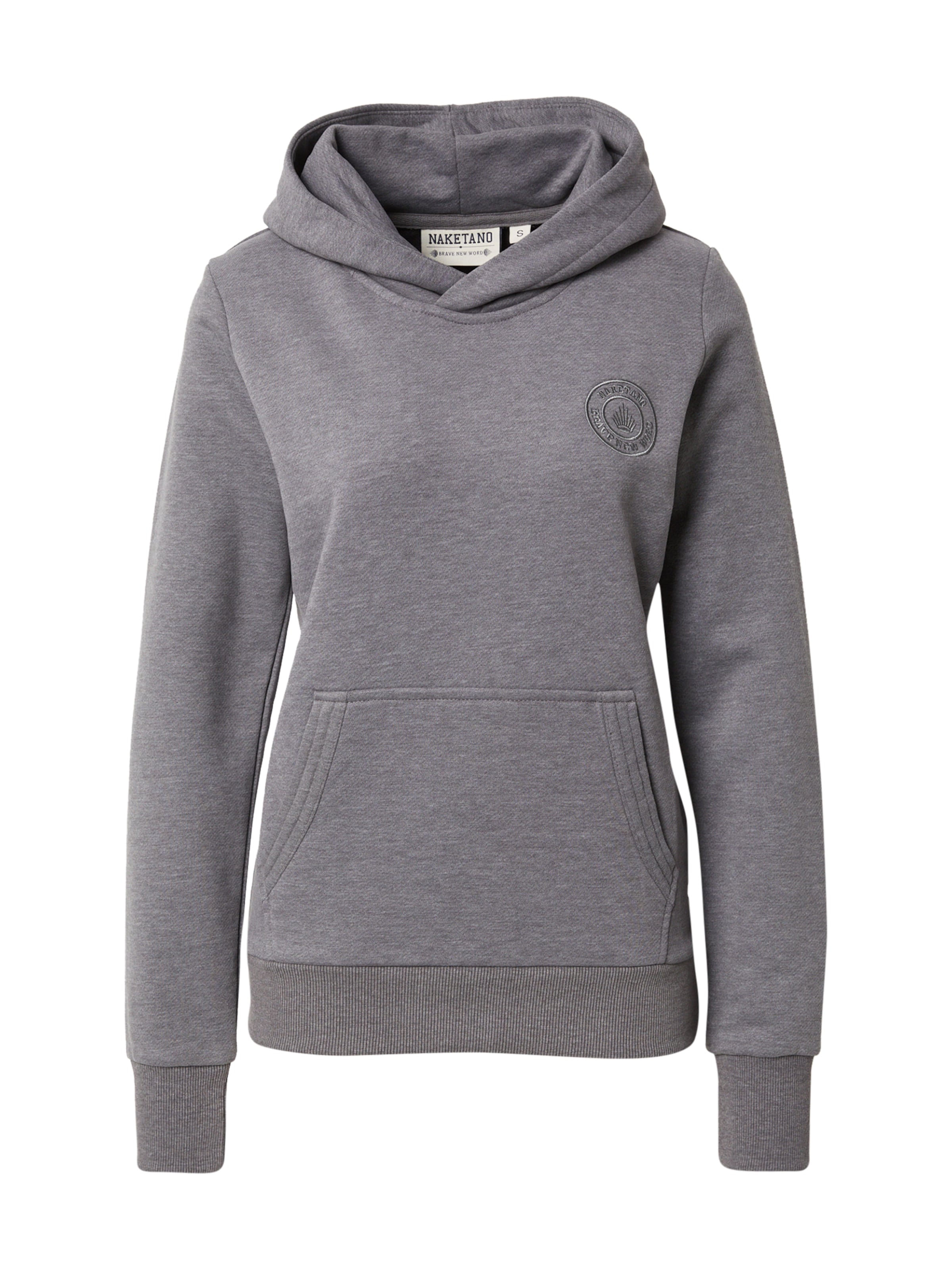 naketano Sweatshirt in Grey: front