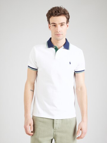 T-Shirt Polo Ralph Lauren en blanc : devant