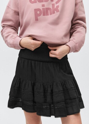 MANGO TEEN Rock 'Hug' in Schwarz