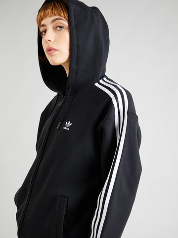 ADIDAS ORIGINALS - Sudadera con cremallera 'Adicolor Classics 3-Stripes ' en negro