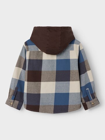 NAME IT - Ajuste regular Camisa 'NKMOSOM' en marrón