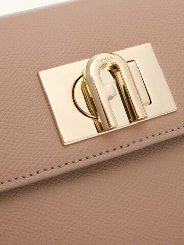 FURLA Handtas 'Furla Sacs À Main Mini 1927 Cuir Gris' in Grijs