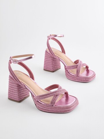 Next Sandals in Pink