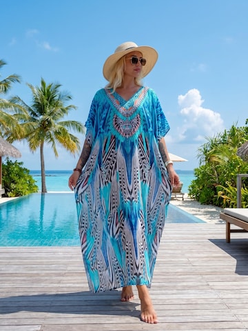 Lovolotti Summer Dress in Blue: front