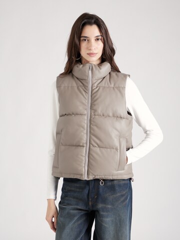 HOLLISTER Bodywarmer in Beige: voorkant