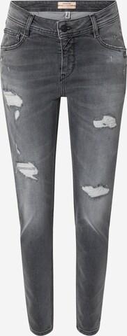 Slimfit Jeans 'AMELIE' di Gang in grigio: frontale