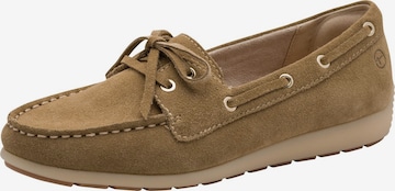 Mocassin Tamaris en marron : devant