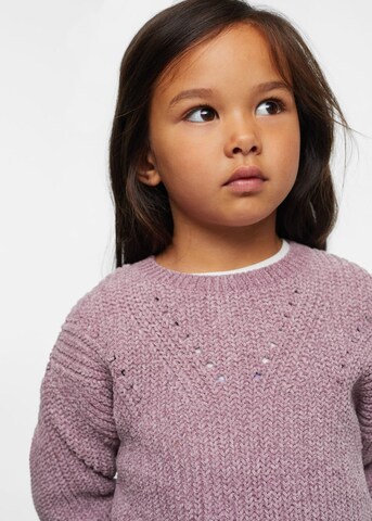 MANGO KIDS Sweater 'Linkib' in Purple