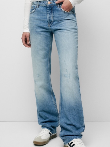 Wide leg Jeans di Pull&Bear in blu