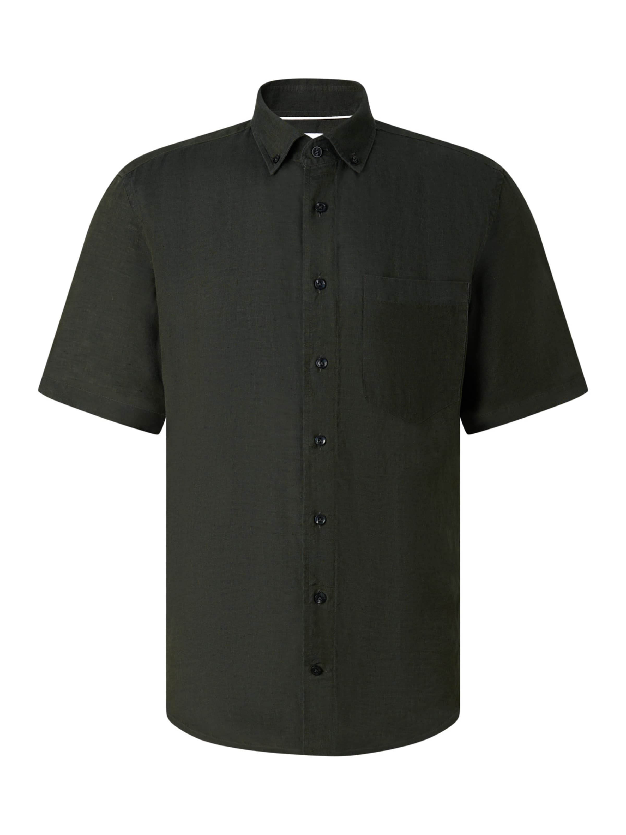 BOGNER Regular Fit Hemd 'Lykos' in Grün: Vorderseite