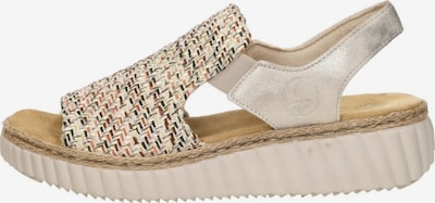 Rieker Sandale 'Sandalen Plat' in 38 in beige, Produktansicht
