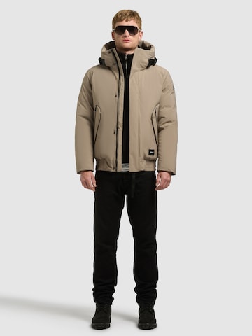 khujo Winter jacket 'Foxx' in Beige: front