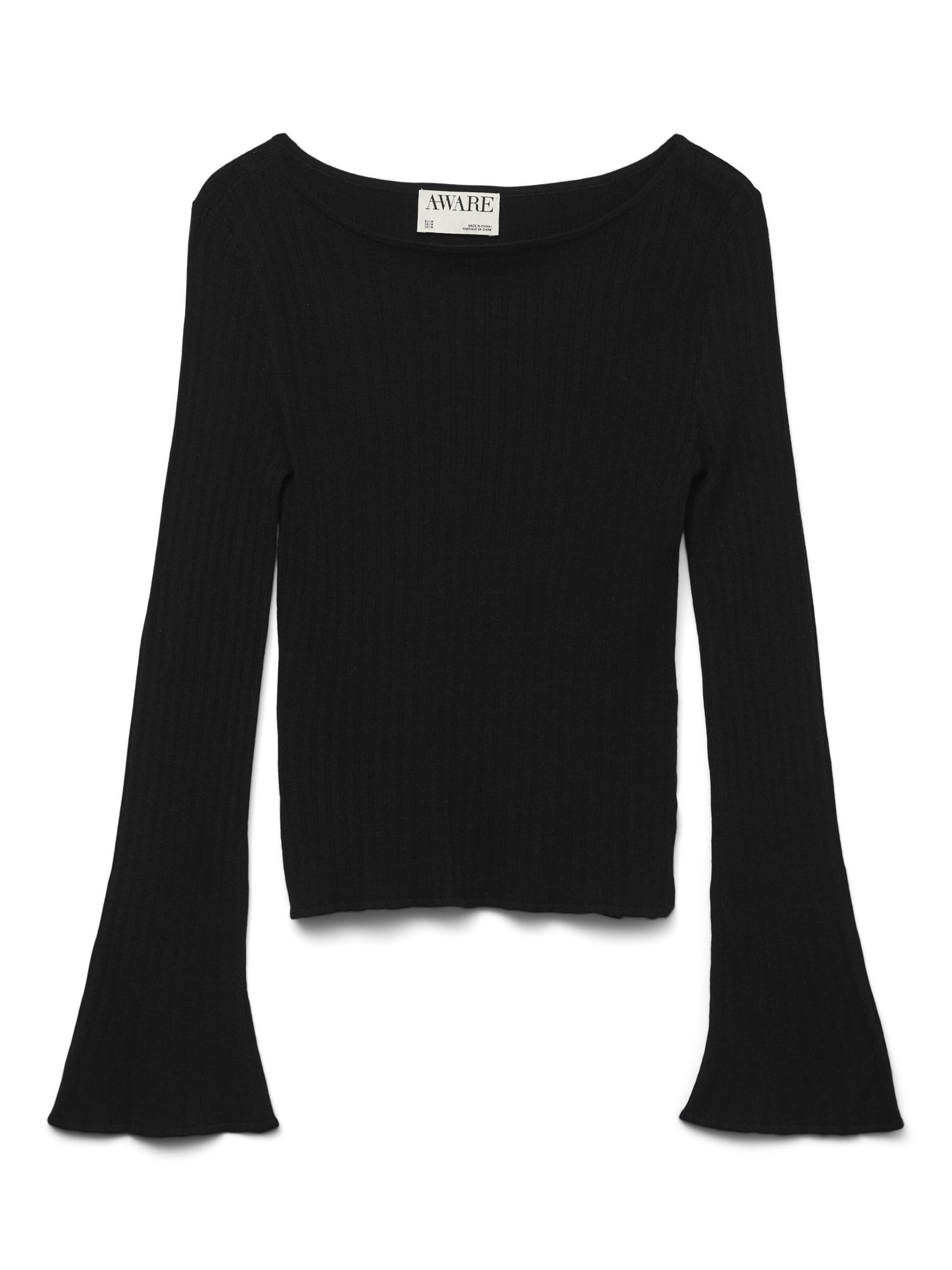 Pull-over 'VMSinka' VERO MODA en noir : devant