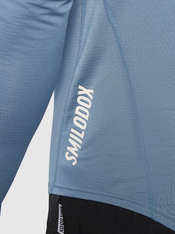 T-Shirt 'Powerfit' Smilodox en bleu