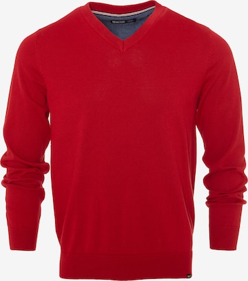 BIG STAR Trui 'VASSIC' in Rood: voorkant