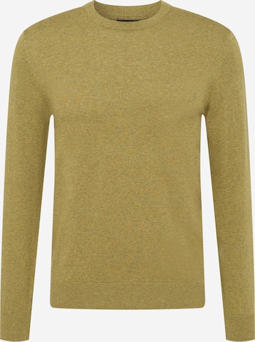 BURTON MENSWEAR LONDON Sweter w kolorze zielony: przód